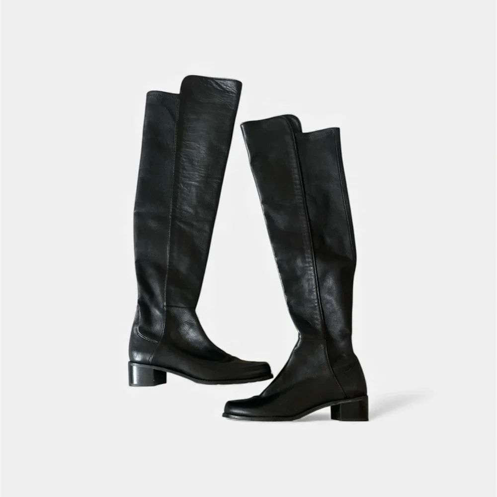LIKE NEW STUART WEITZMAN Knee-High Women's Boots SIZE 6 - Picture 2 of 6